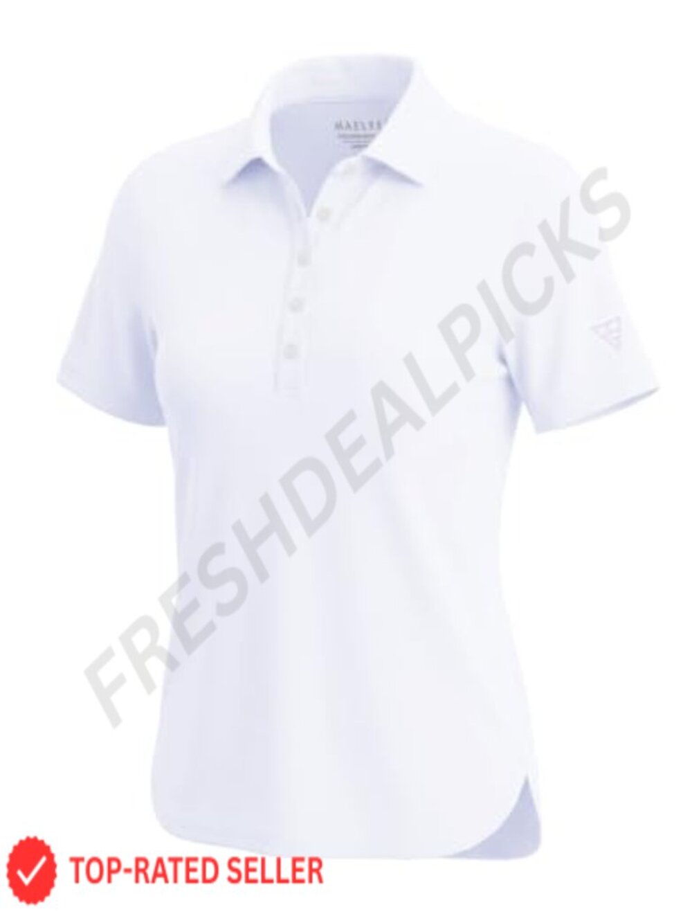 Women's Quick Dry Golf Polo Shirt Short Sleeve UPF 30 Moisture Wicking Active